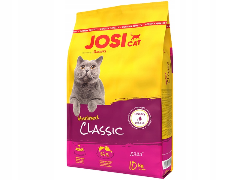 Karma dla kota Josicat Sterilised Drób 10 kg