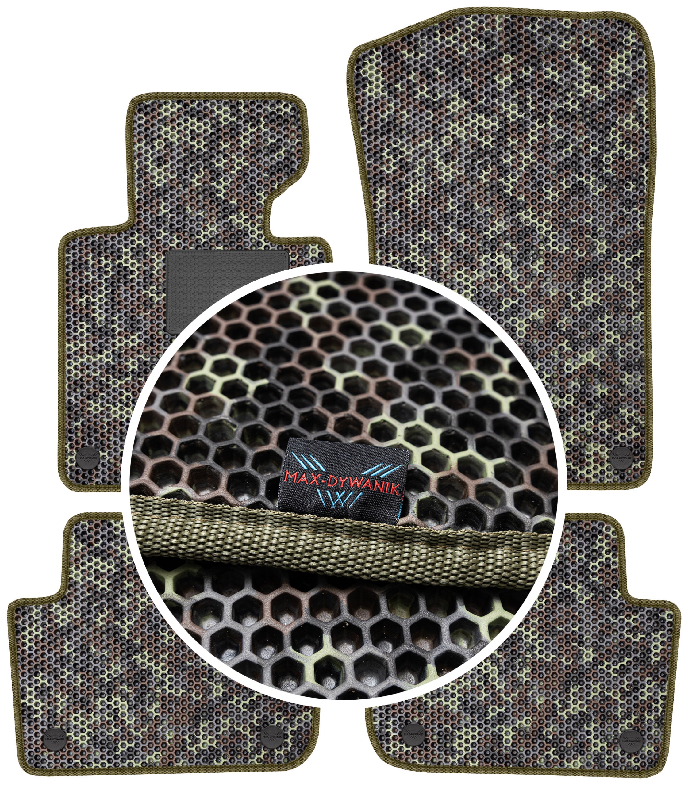 Bmw X3 E83 2003-2010 Gumové rohože Eva Moro