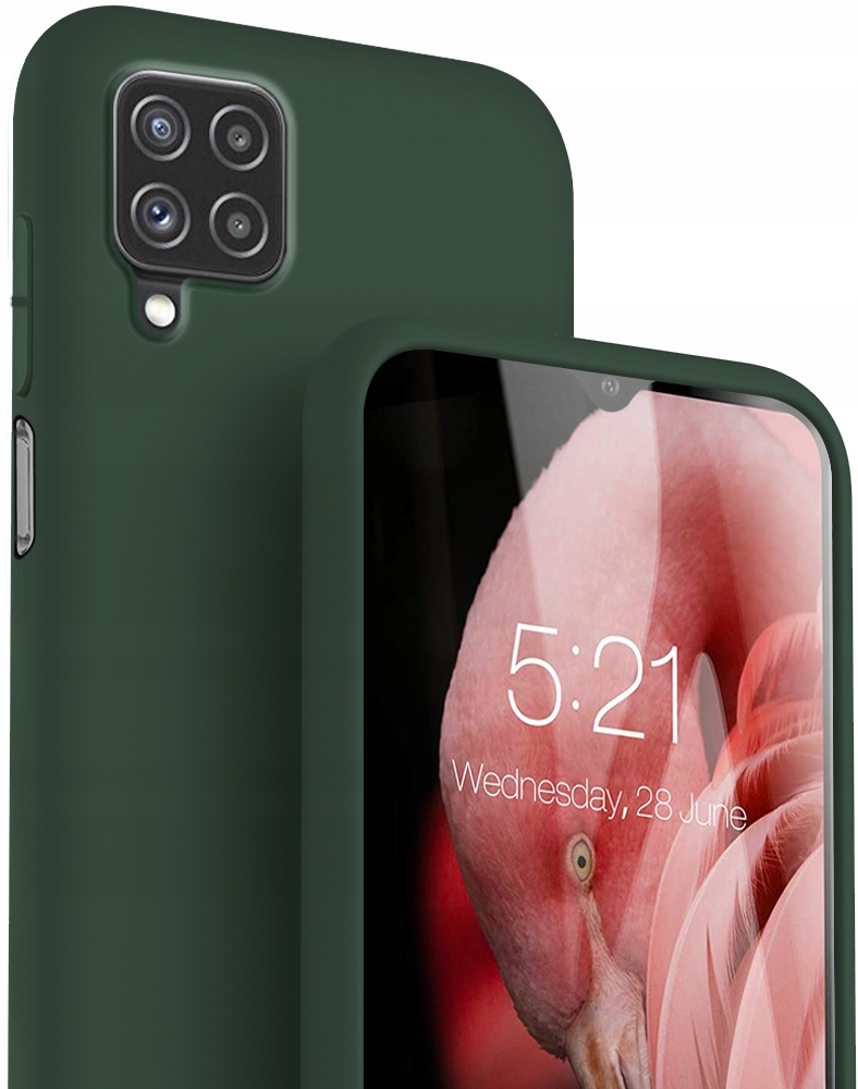 

Etui Case Silicone +Szkło do Samsung Galaxy A22 4G