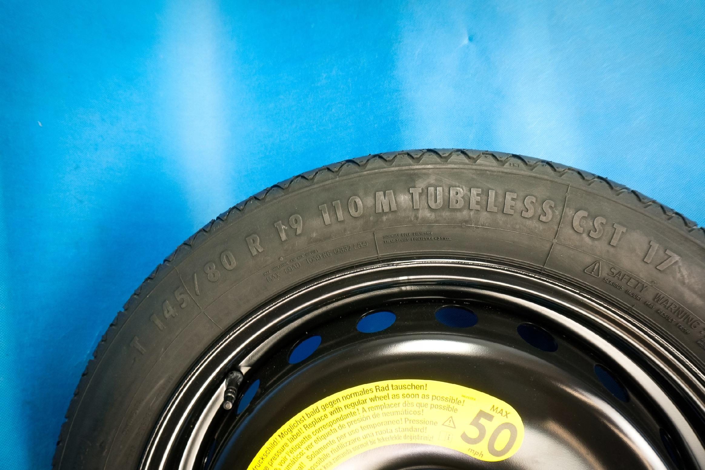wheel spare spare tyre Audi A8 S8 4H 4H0601027E