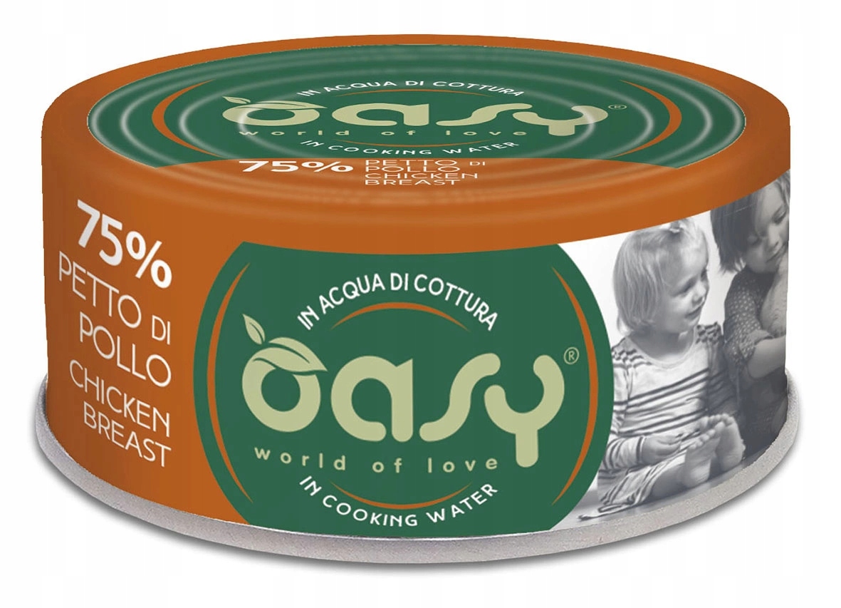 Levně 9x Oasy More Love kuřecí prsa 70 g plechovka