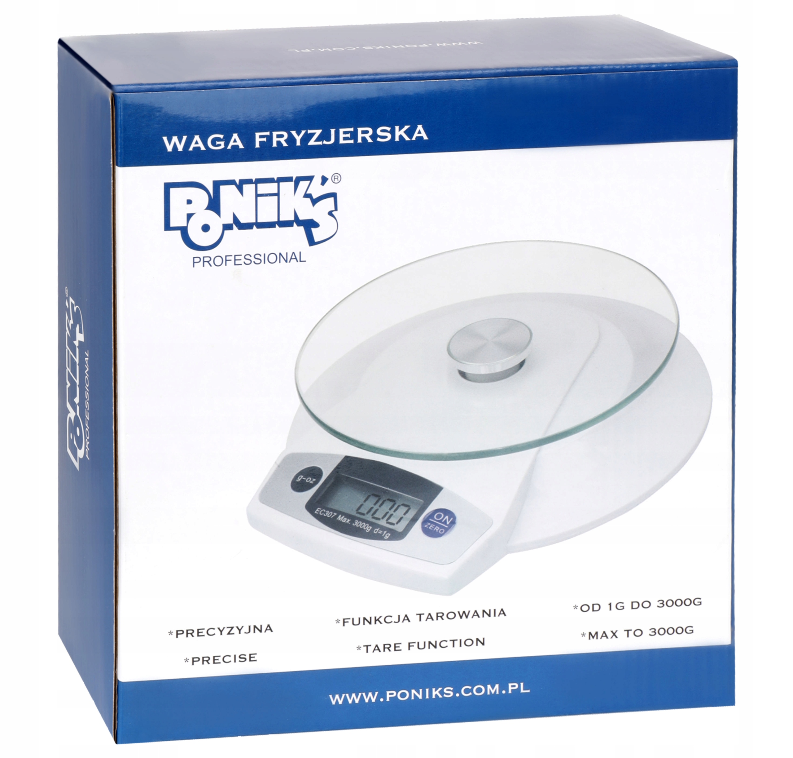 

Ponik's Profesjonalna waga fryzjerska