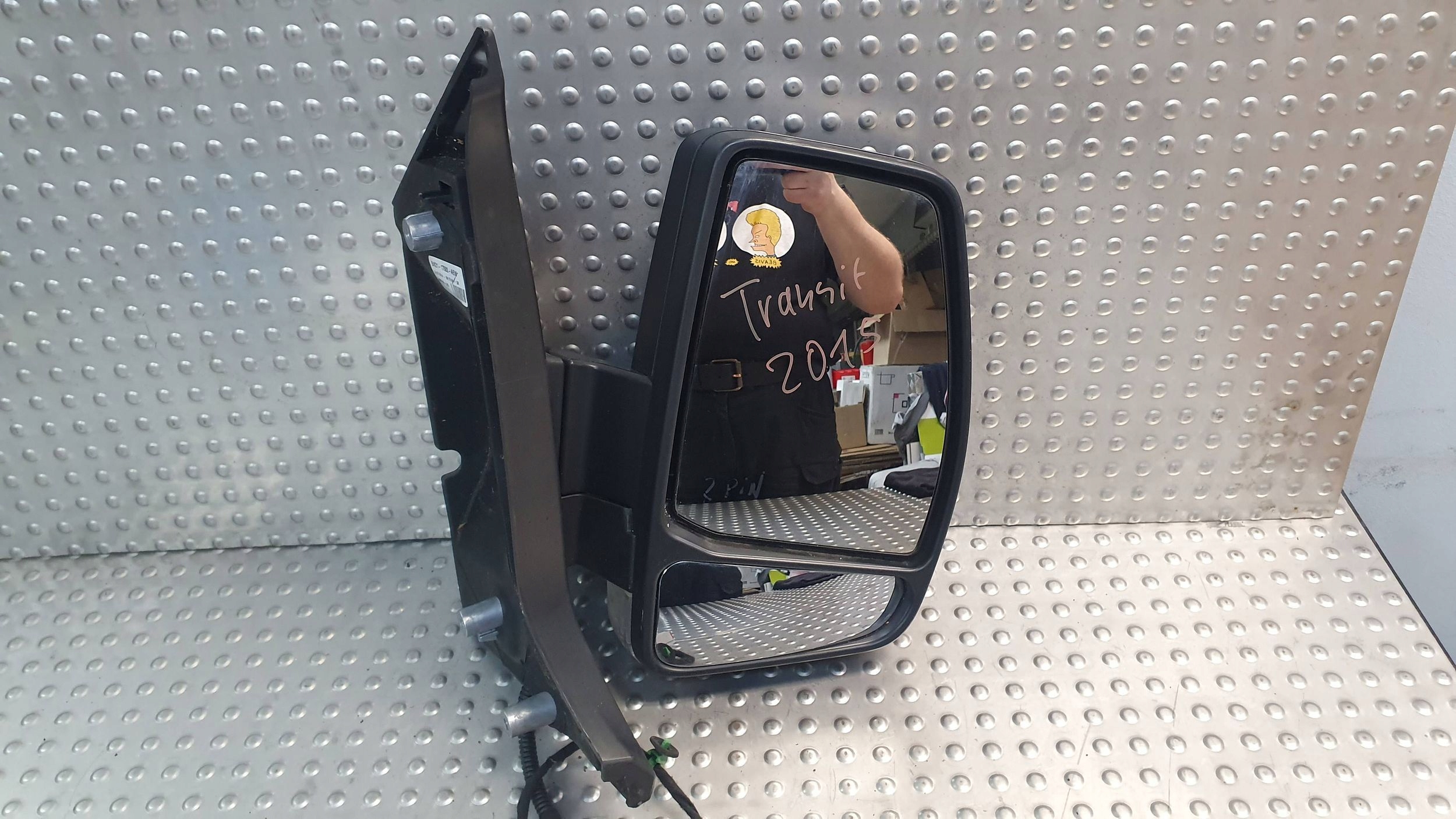 mirror right FORD TRANSIT CUSTOM 2 PIN BK21-17682 12