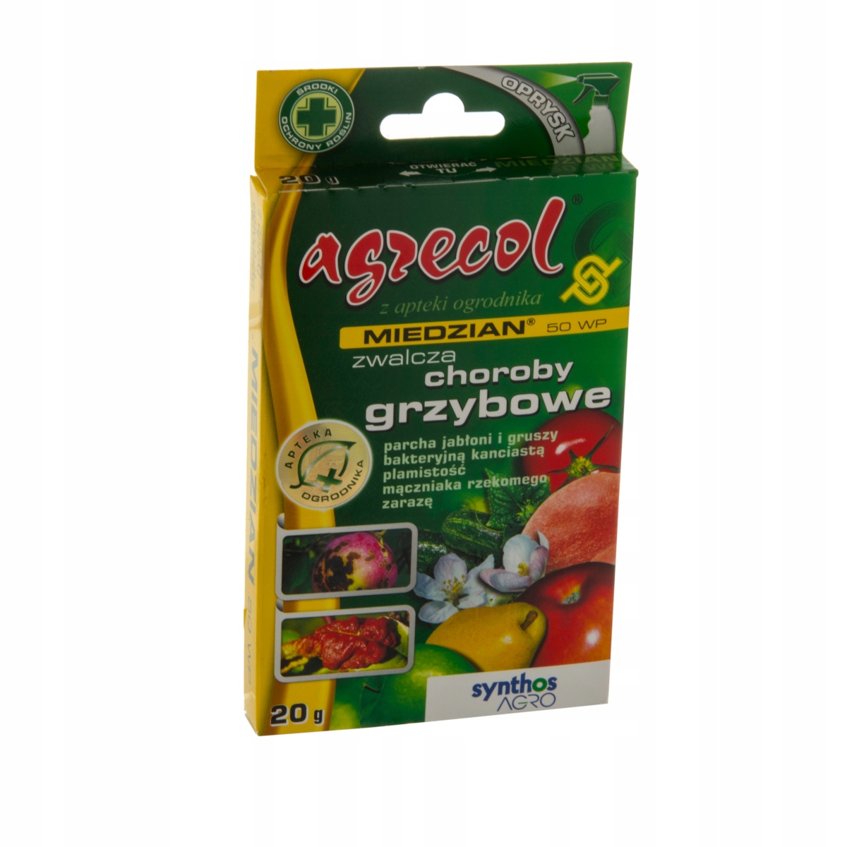 

Miedzian 50WP 20g zaraza choroby grzybowe