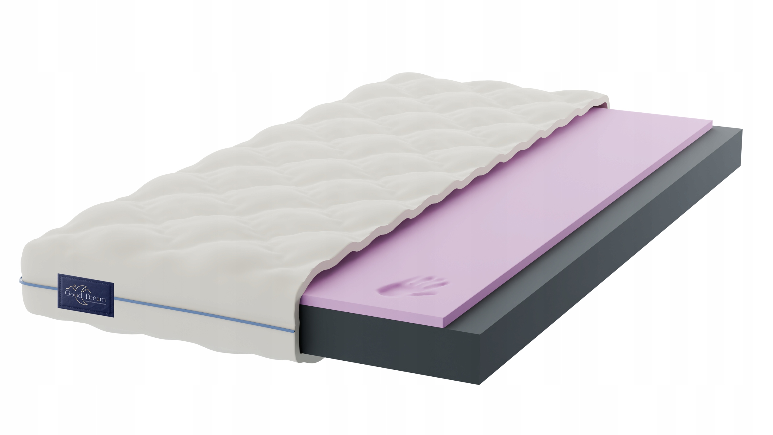 Matrac 80x200 termoelastická pena 14 cm Visco Memory H1 H2 Best Dream