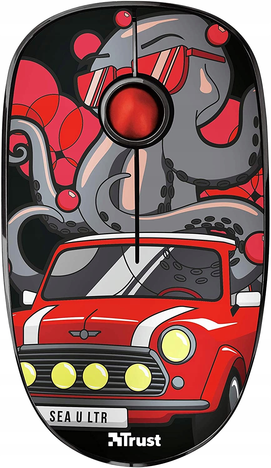 2 x Tichý klik Bezdrátová Myš Slim plochá myš