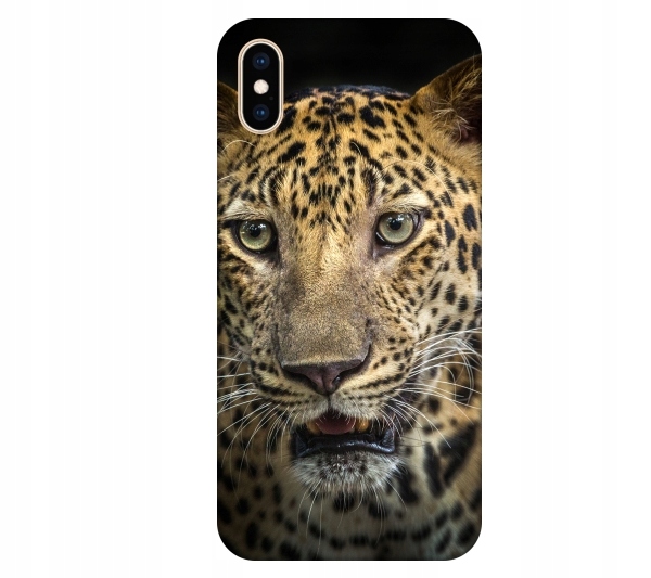

Etui na telefon iPhone X / Xs Lampart pantera leop