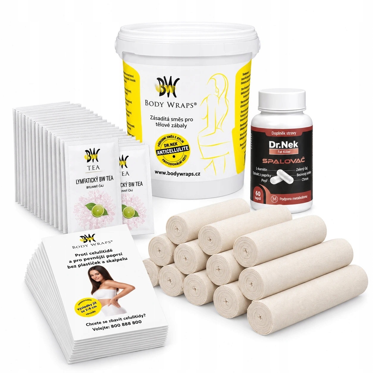 Body Wraps Anticellulite Maxi set 22 zábalů
