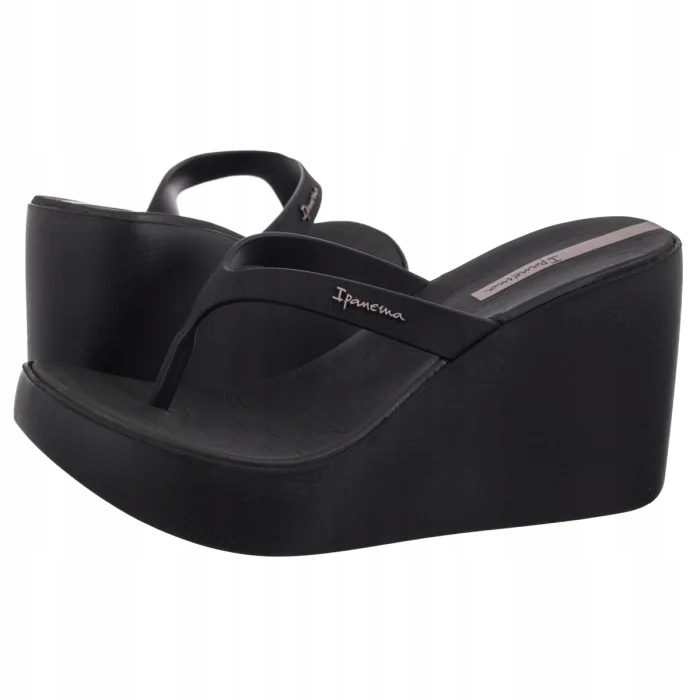 Dámské žabky na klínku Ipanema High Fashion II Fem 83626 Černé