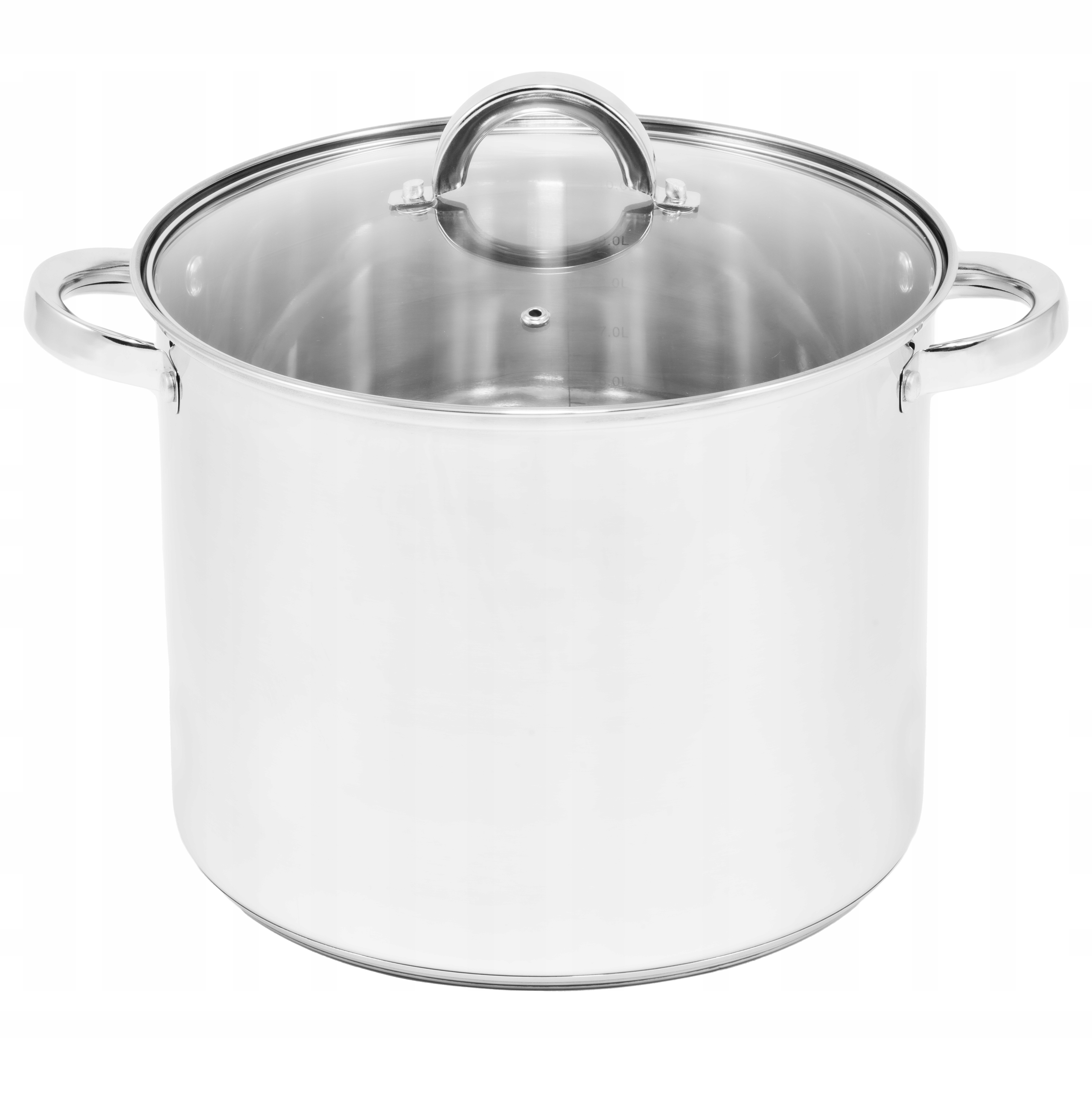 Garnek Ze Stali Nierdzewnej Gastronomiczny Gar 10L 26CM Wysoki Duży Indukcj