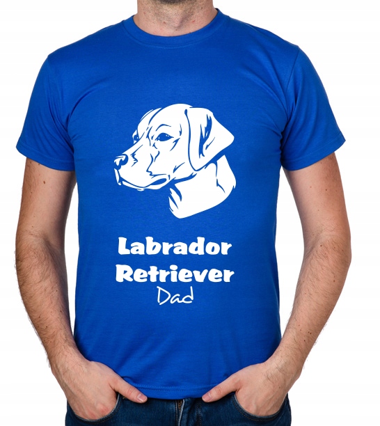

koszulka Labrador Retriever Dad prezent