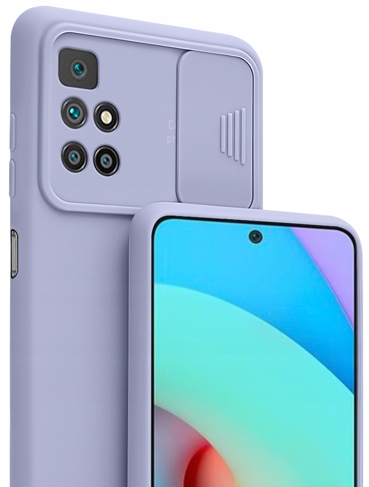 

Etui Silicone CamShield Szkło do Xiaomi Redmi 10