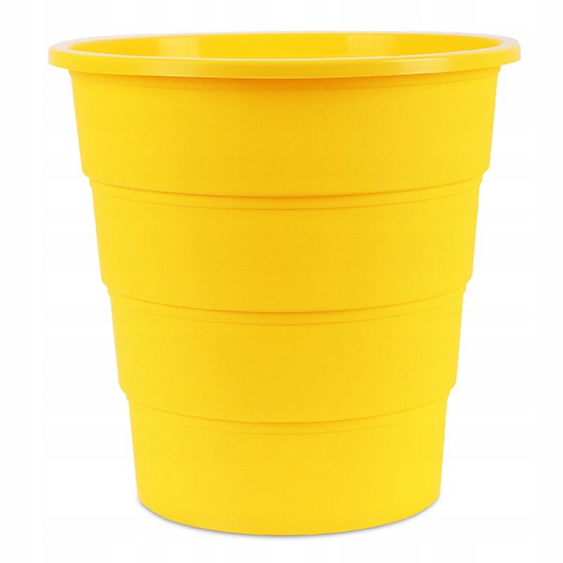

Kosz Na Śmieci 16L Ekologiczny Plastik Żółty