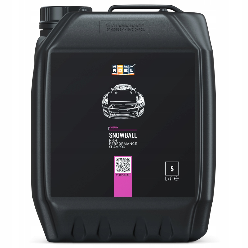 ADBL SNOWBALL 5L безпечний вишневий шампунь