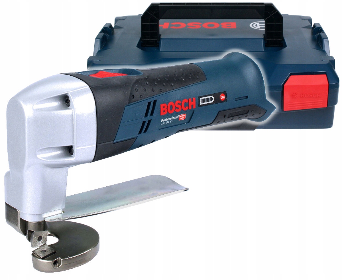 NOŻYCE DO BLACHY AKUMULATOROWE GSC 12V-13 BOSCH L-BOXX KORPUS BODY