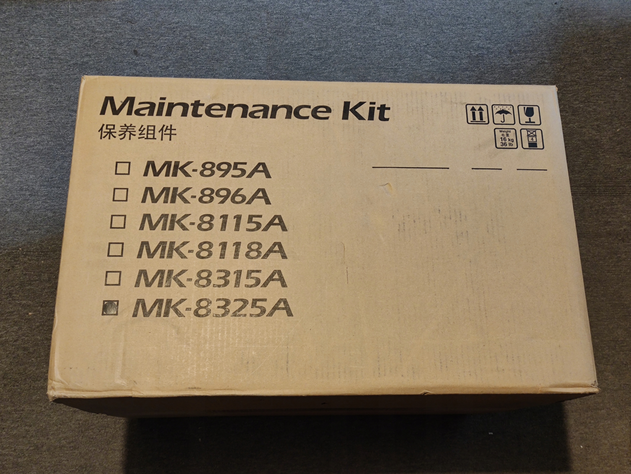 Súprava na konzervovanie mono KyoceraTaskAlfa 2551 Org MK-8325A