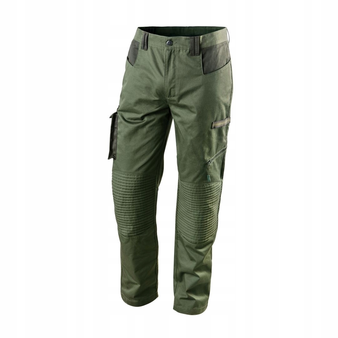 Neo Pracovní kalhoty Camo olivové velikost M 81-222-M