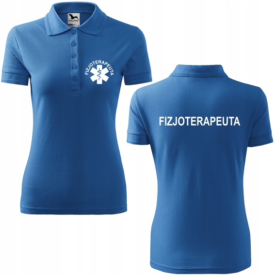 

Damska Koszulka polo Fizjoterapeuta rozm. S 14