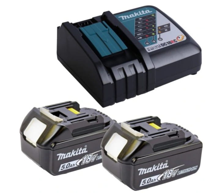 Makita Ładowarka DC18RC akumulator 2 x BL1850B