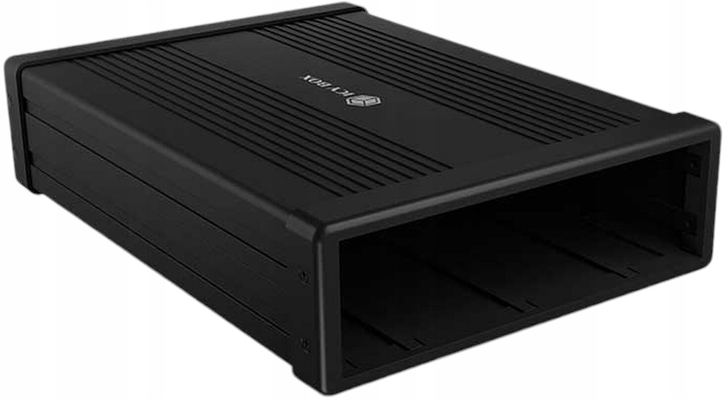 Obudowa IcyBox IB-525-U3 1x5,25 SATA DVD/Blue-Ray, czarna