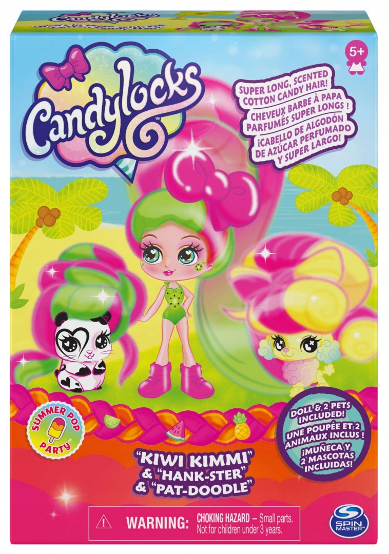 

Candylocks lalka Kiwi Kimmi & Zwierzak Hank-St
