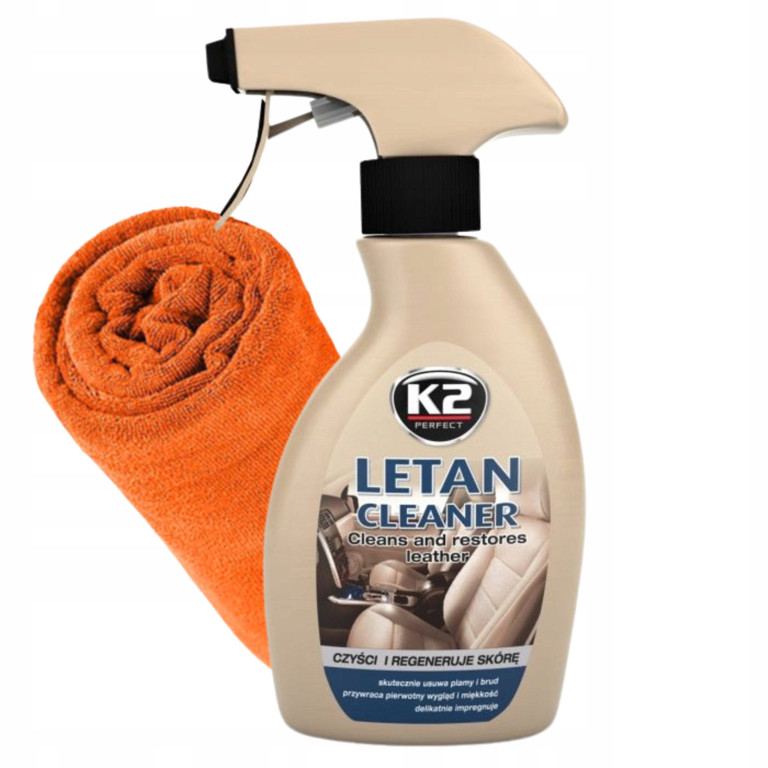 K2 Letan Cleaner 250ml do czyszczenia skór