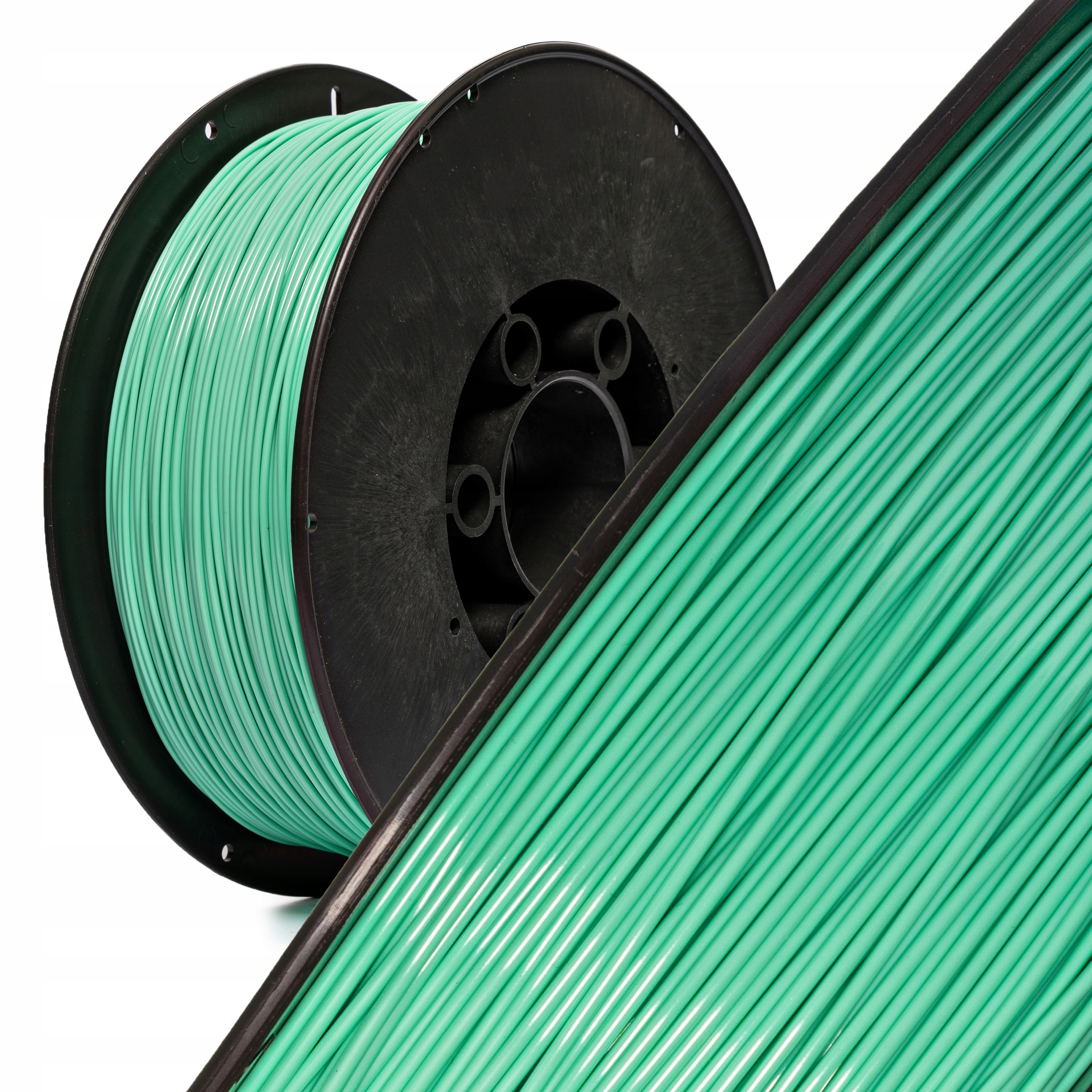 Filament Plastspaw PET-G 1,75mm 1KG Miętowy