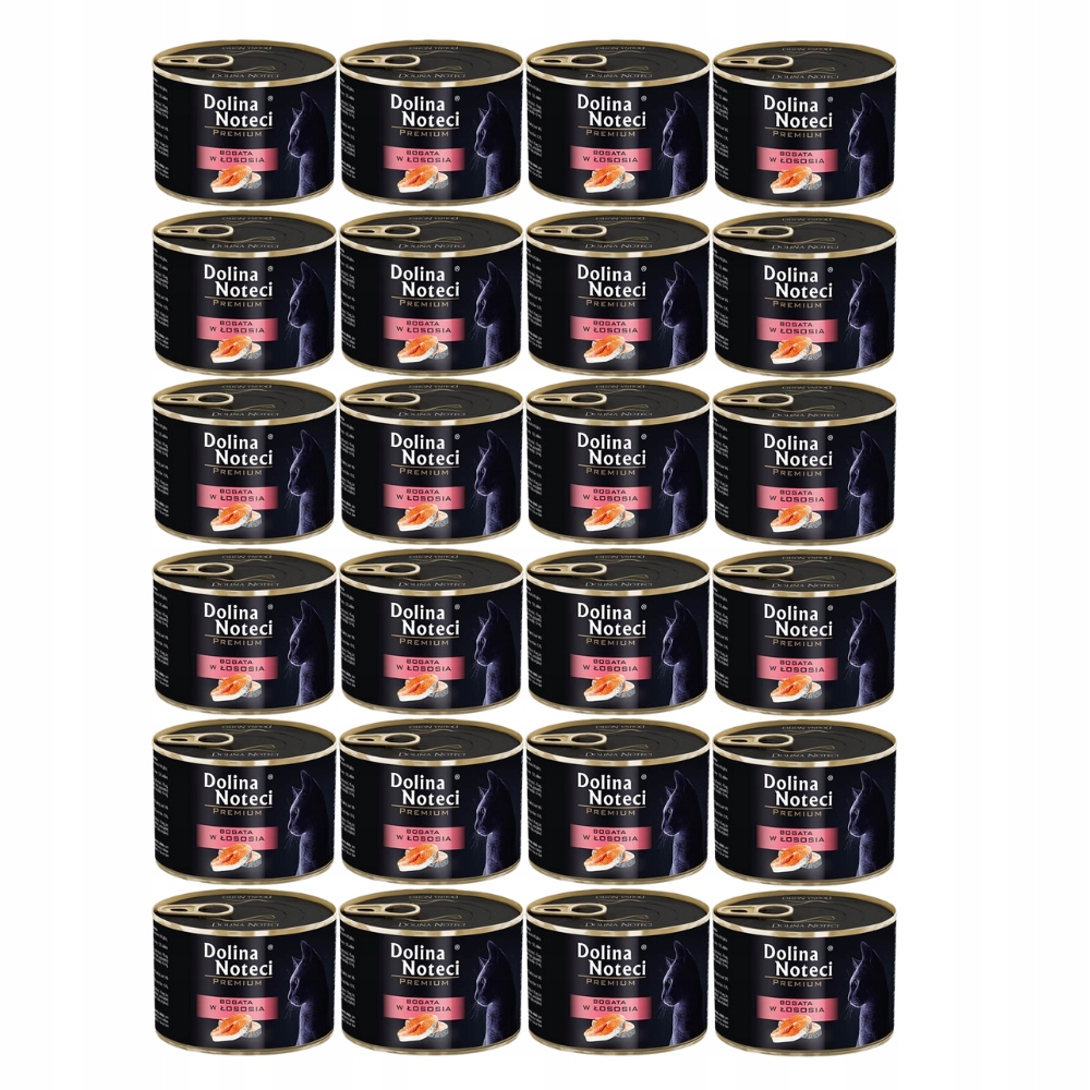 Dolina Noteci Premium dla kota bogata w łososia 24x185g