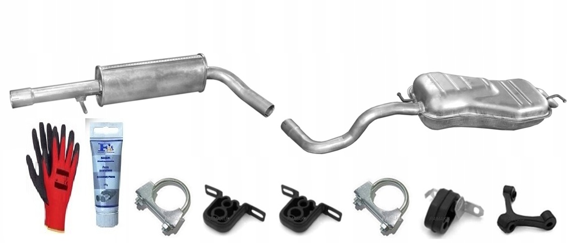 Audi A3 1.8 (1996-2003) Hatchback Tlumič bonus