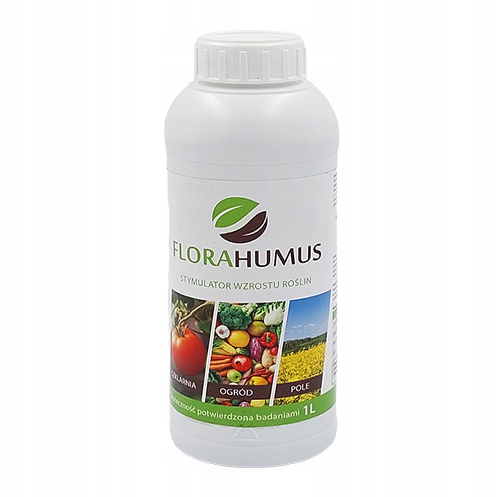 Florahumus 1l biostymulator wzrostu roślin, nawóz ekologiczny