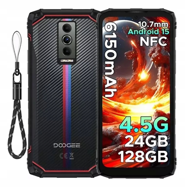 Smartfon Doogee Blade 10 Energy 4 Gb 128 Gb 4G (lte) Wielokolorowy