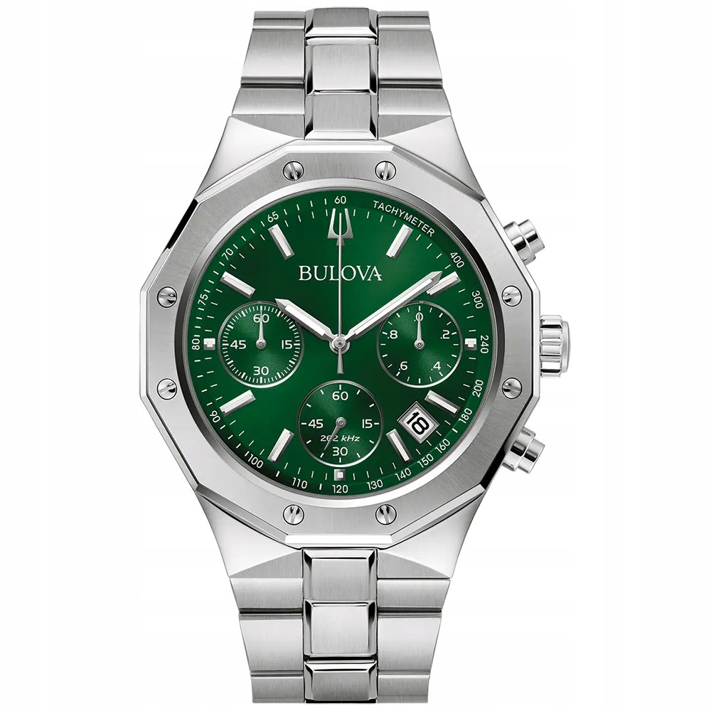 Pánské Hodinky Bulova 96B409 stříbrné