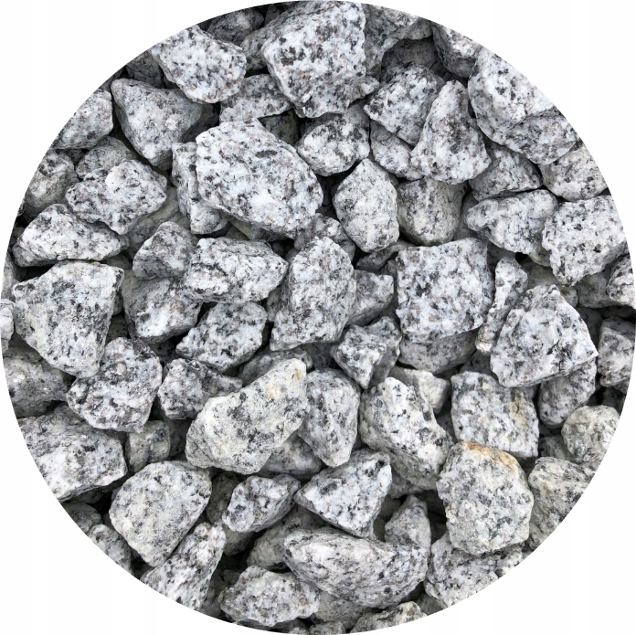 Granitový kámen pro zahradu, granitový dalmatin 8-16 mm 24 kg