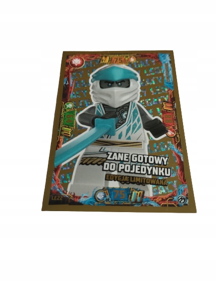Karta Lego Ninjago Seria 7 LE22 Zane