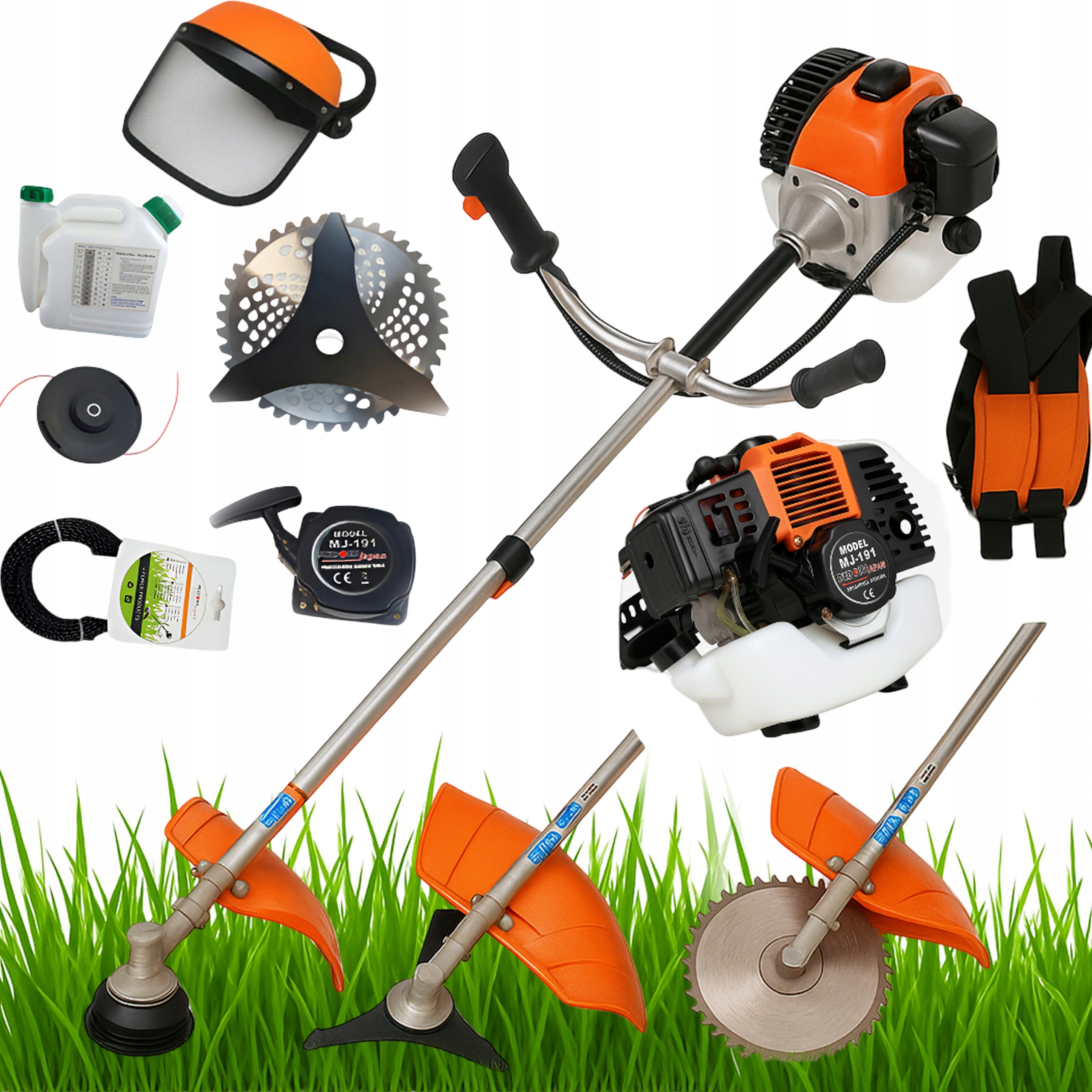 Kosa Spalinowa Podkaszarka -5,2kw 7,0km Mj-191 9500 Rpm