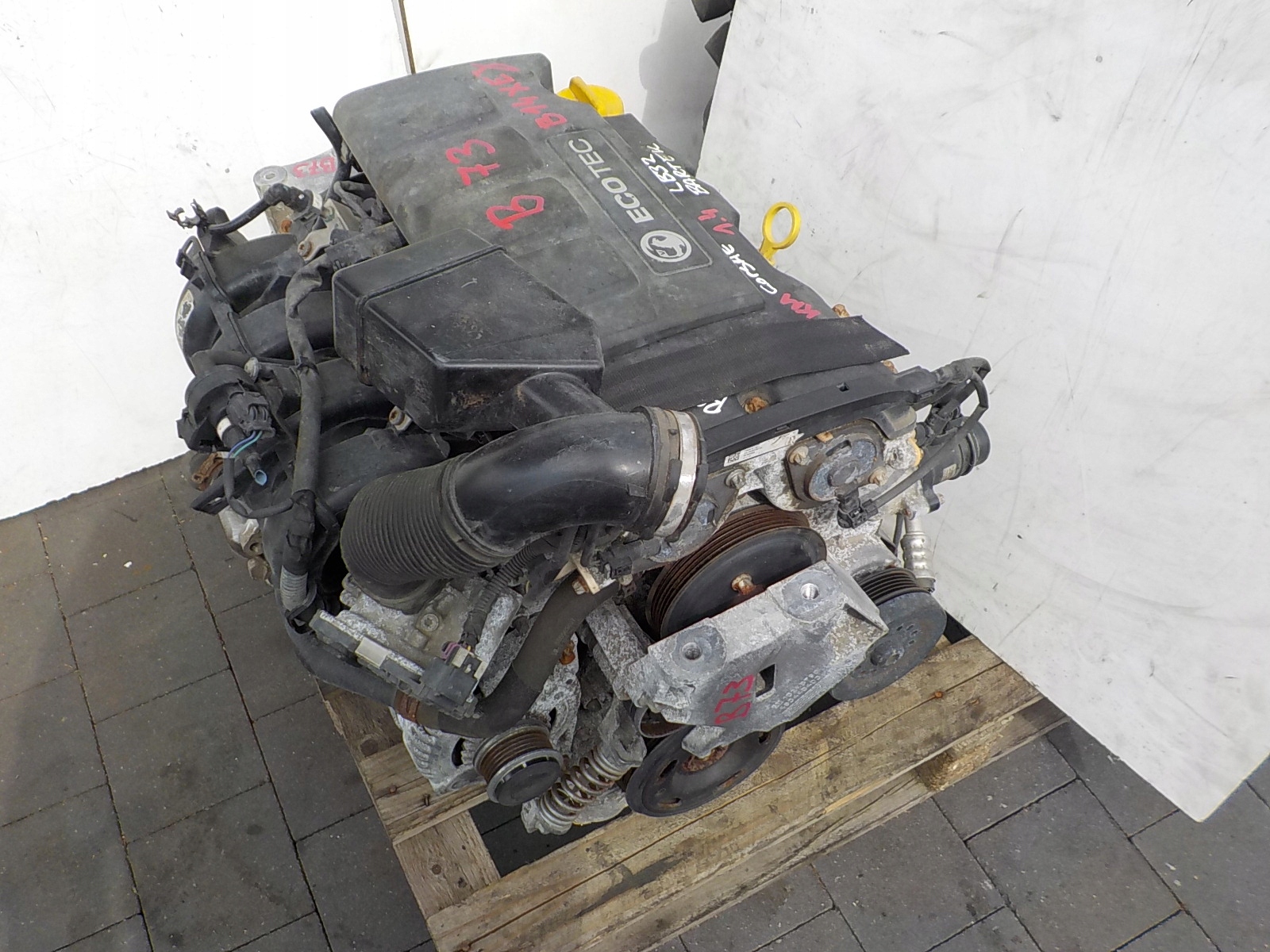 opel CORSA e 16r MOKKA 1.4 16V 75KM Двигатель B14XEJ комплектный