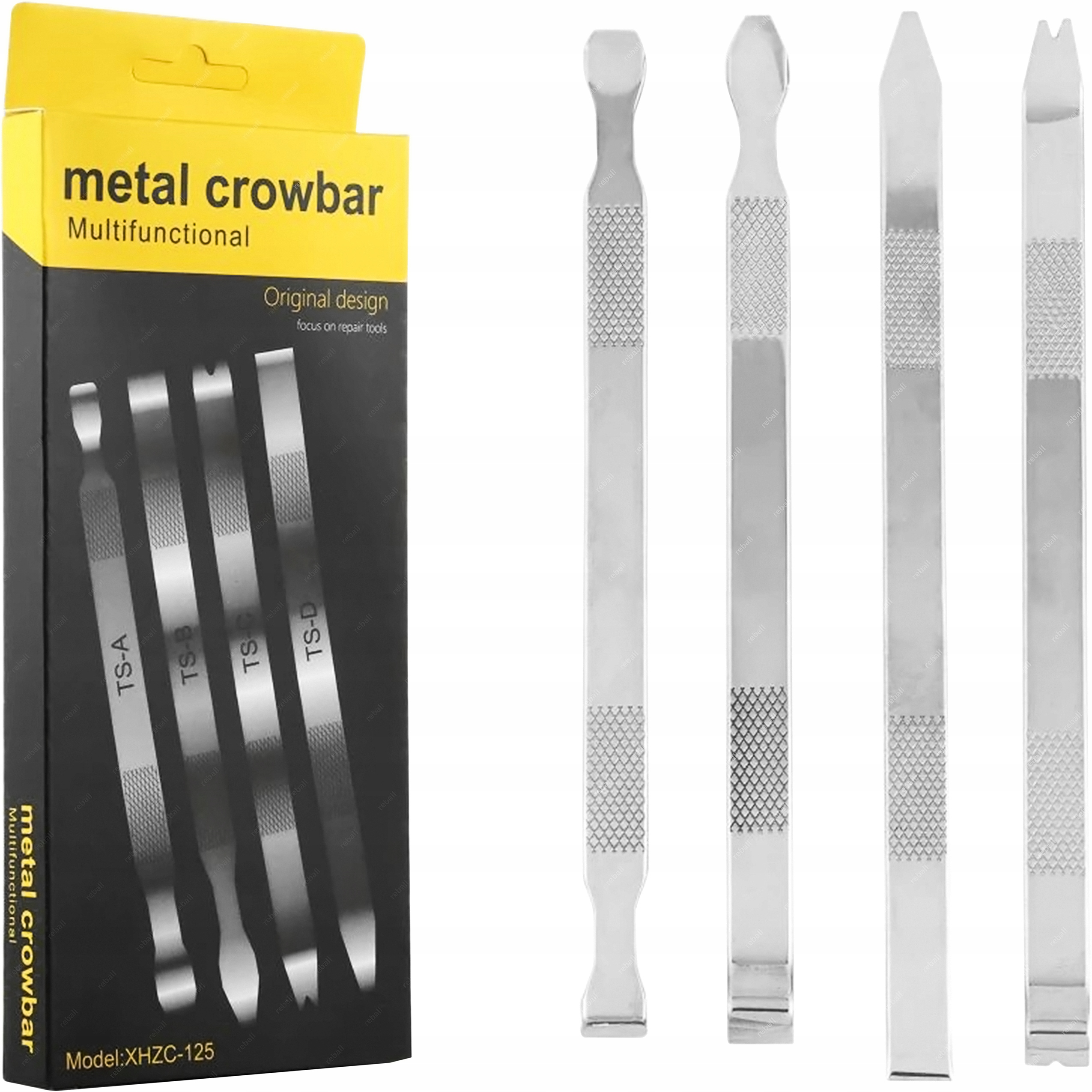 

Zestaw 4 Metalowych Dwustronnych Otwieraków RT0227