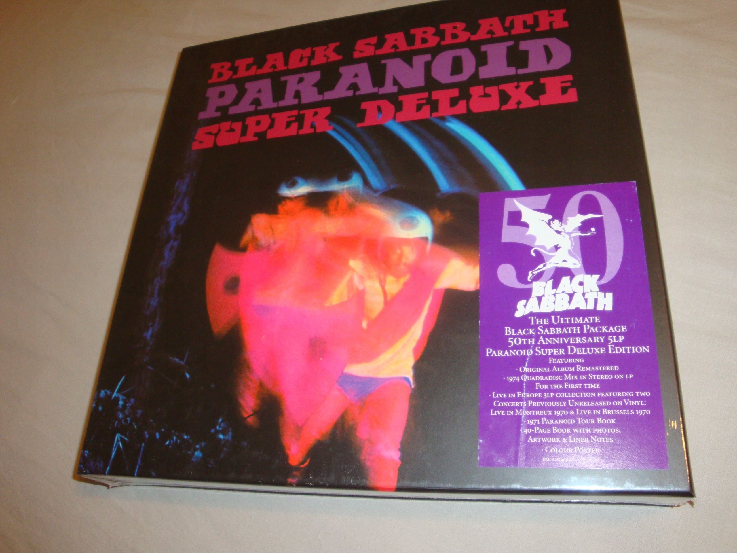 Paranoid (50th Anniversary Edition) Black Sabbath Winyl