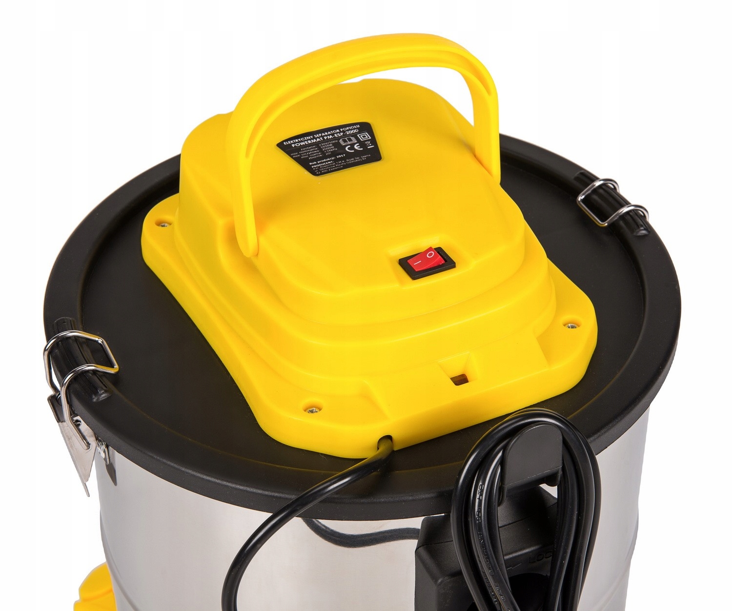 ODKURZACZ PRZEMYSŁOWY POPIOŁU KOMINKA GRUZU 2000W EAN (GTIN) 5902565274979