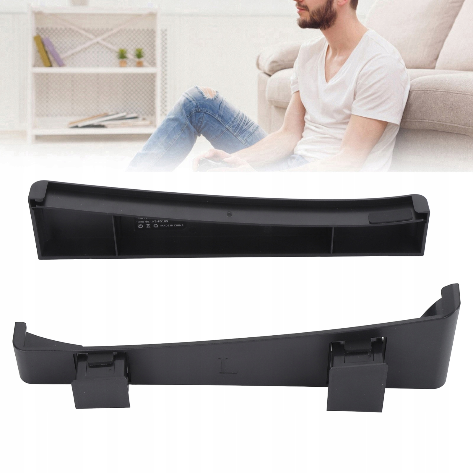 STOJAK PODSTAWKA STAND POZIOMY DO PLAYSTATION 5 PS5 SLIM CZARNY Producent bez marki