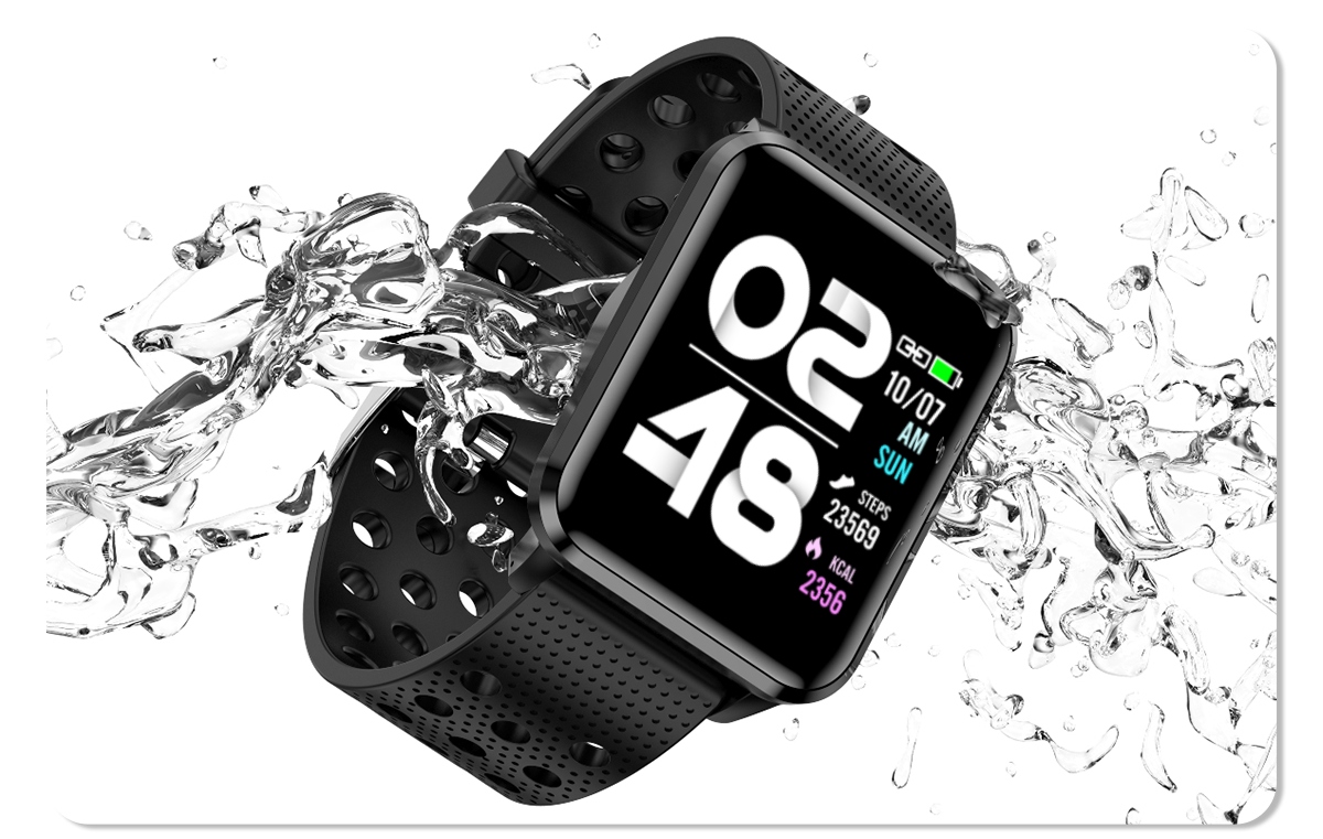 Smartwatch BEMI KIX-M Zielony z odtwarzaczem audio Model KIX-M