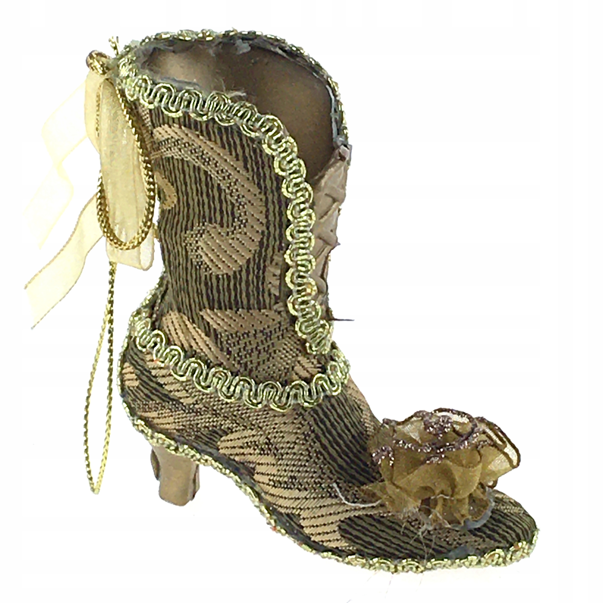 

Bombki Ozdoby Choinkowe Złote Barokowy Bucik