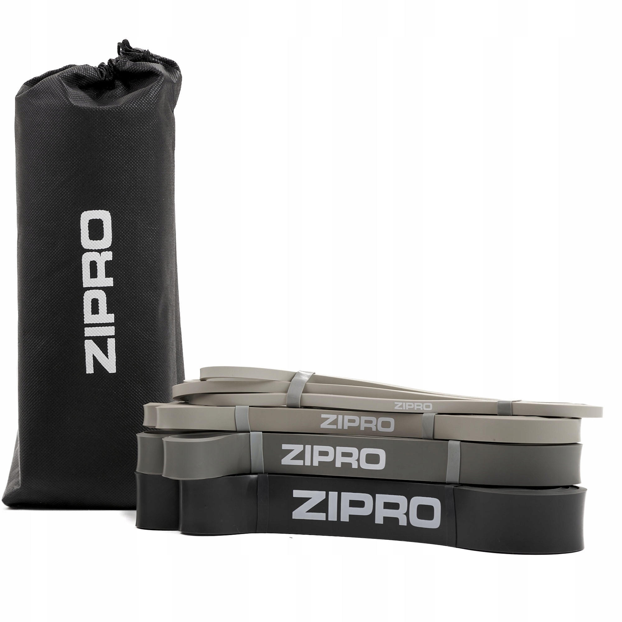 Zestaw 4 Gum do Ćwiczeń Rehabilitacji Gumy oporowe POWERBAND - Zipro Kod producenta 13112331
