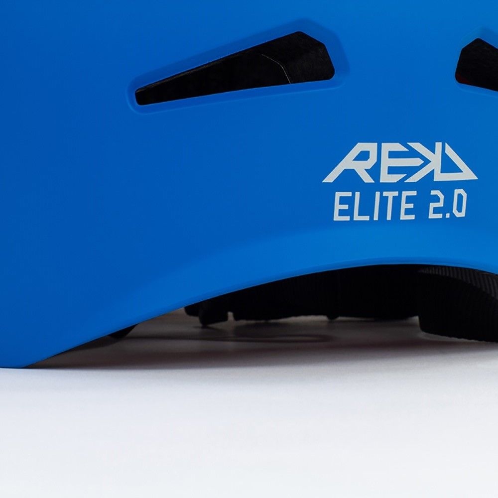 Kask REKD Protection Elite 2.0 pro skate Blue L-XL Kolor niebieski