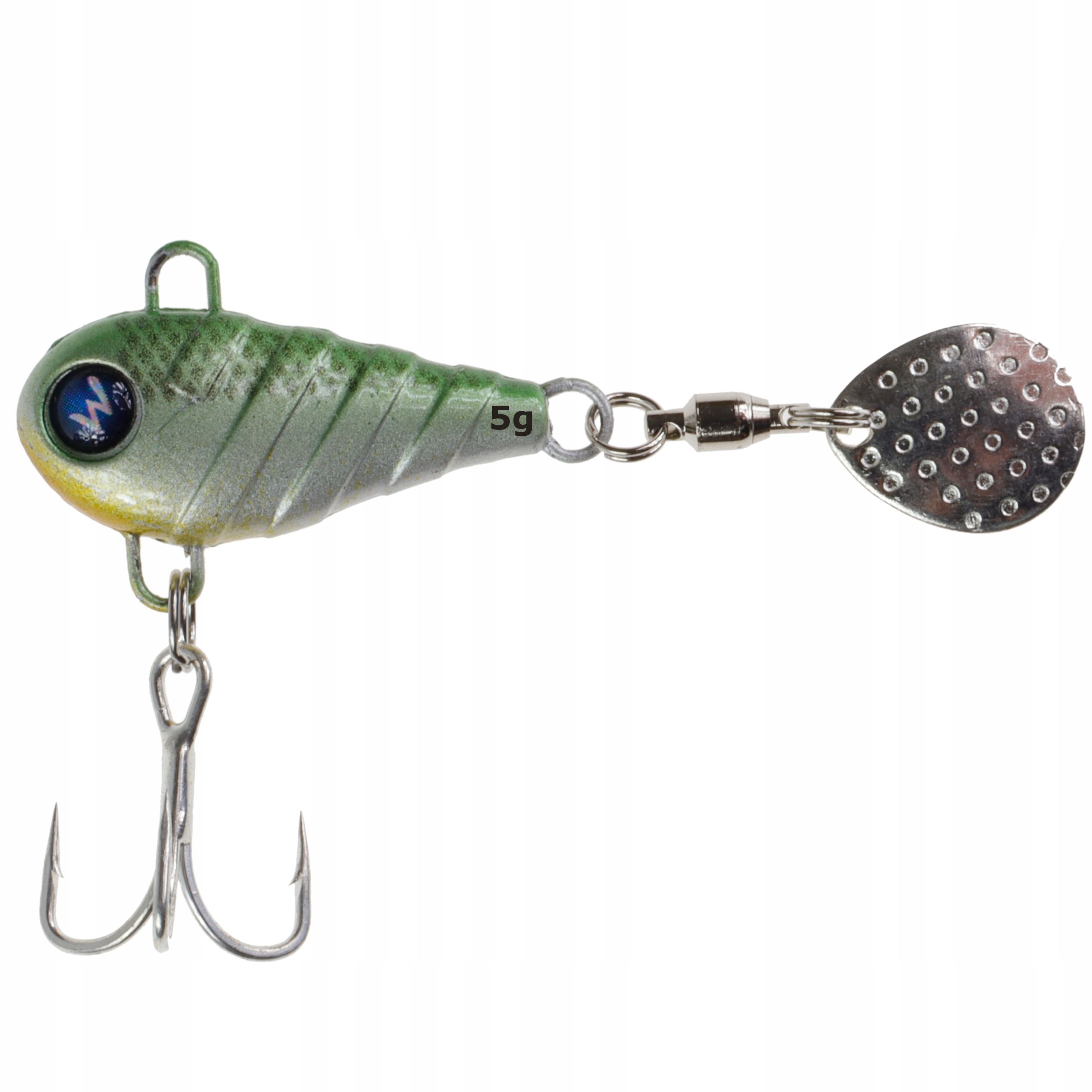 Wirujący ogonek 5 g cykada przynęta na okonia pstrąga jazia szczupaka