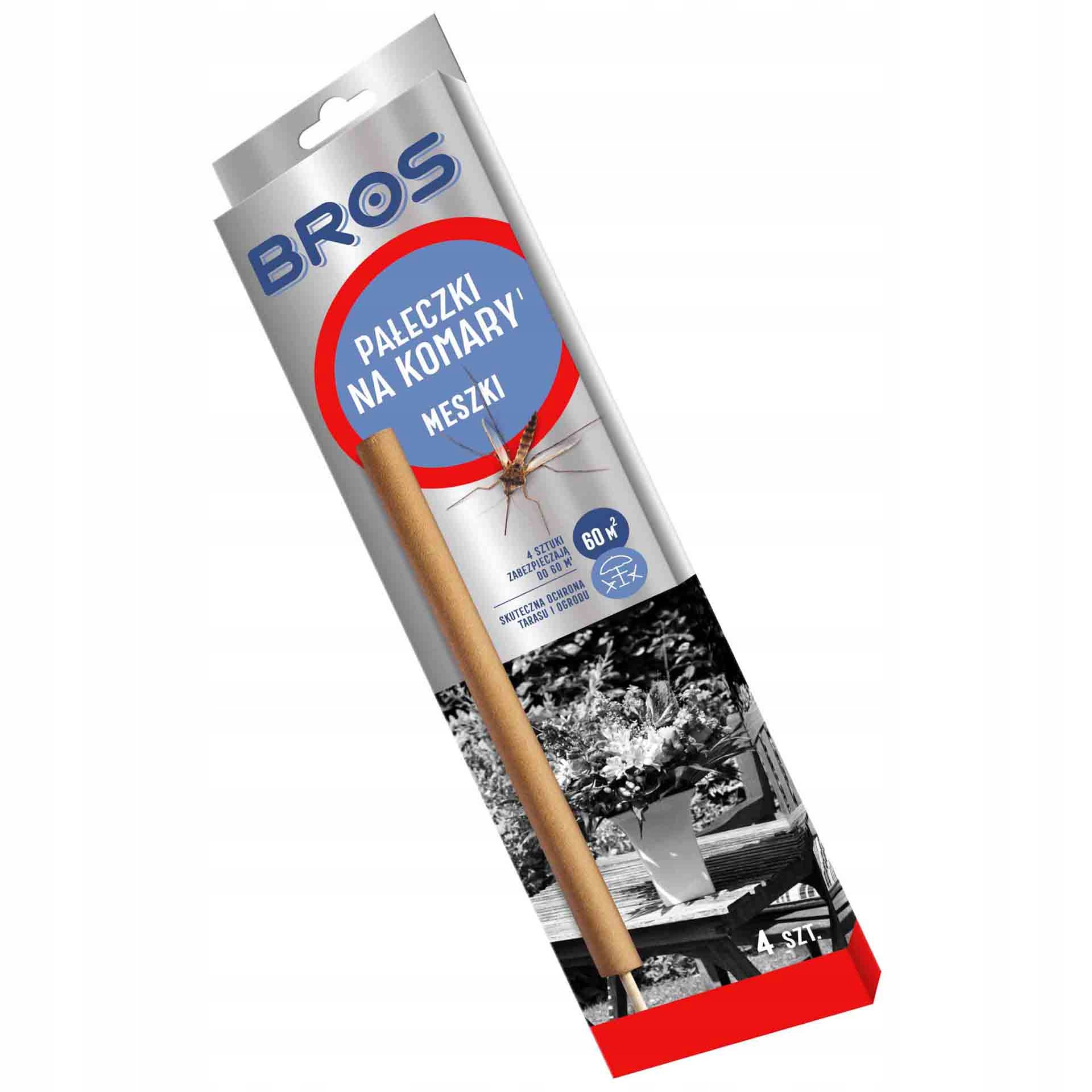 

Bros Pałeczki Na Komary 4 szt.