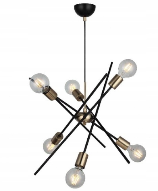Stropná lampa Opa sputnik 6 Led, energeticky úsporná