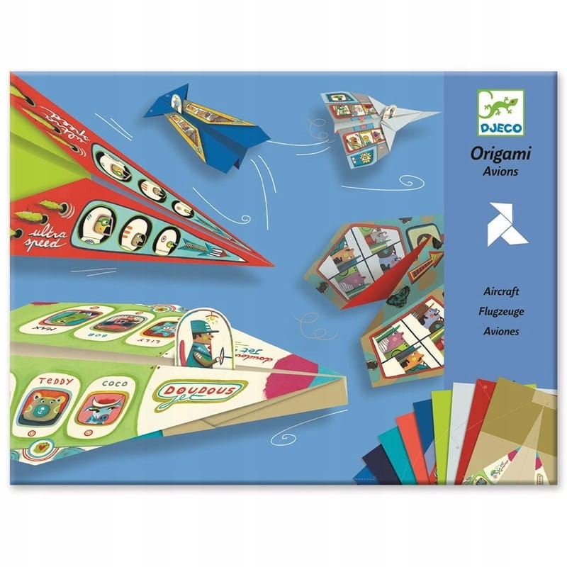 

Djeco Zestaw do składania Origami Samoloty