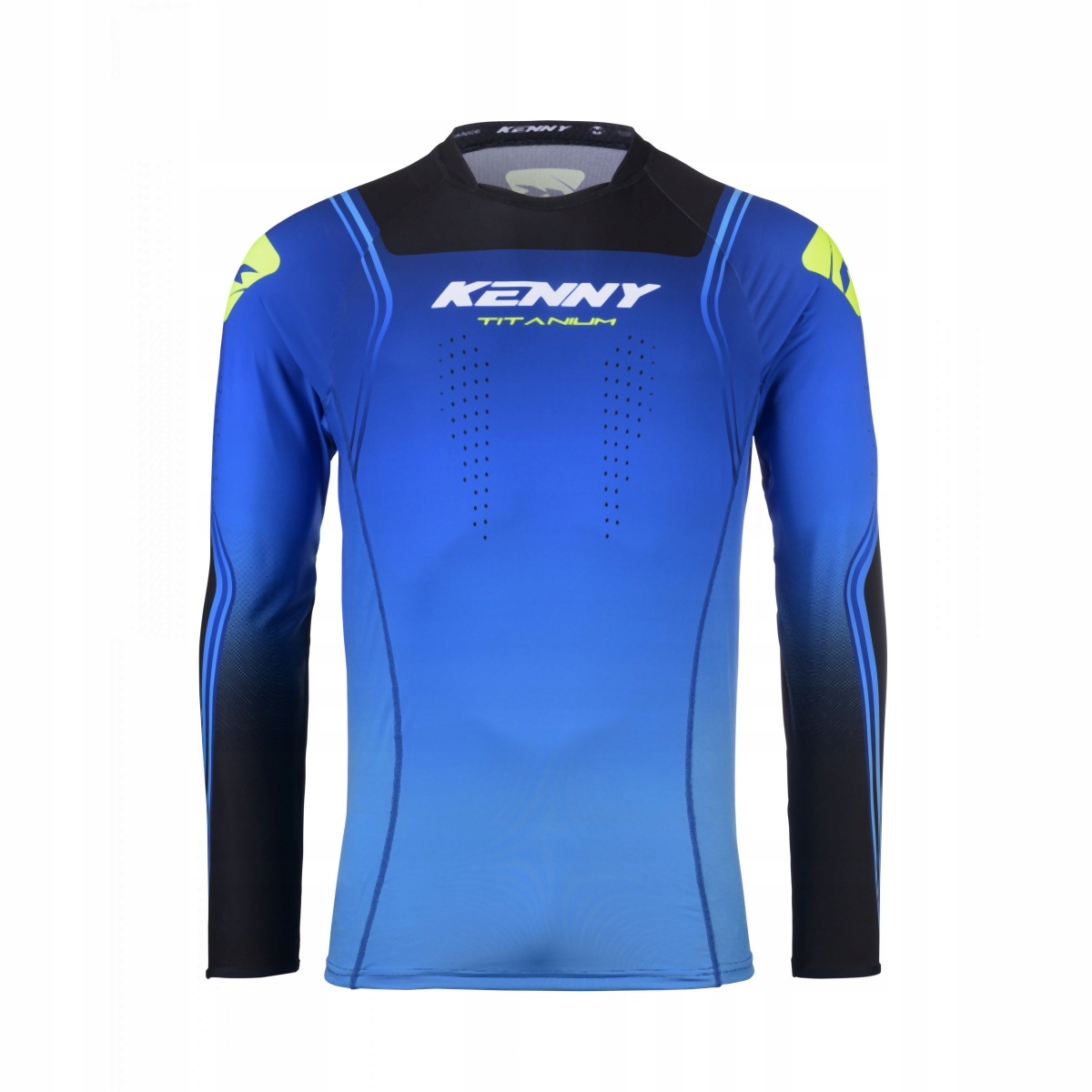 Kenny Racing Tričko Cross/enduro Titanium Blue Modrá/čierna Veľkosť M