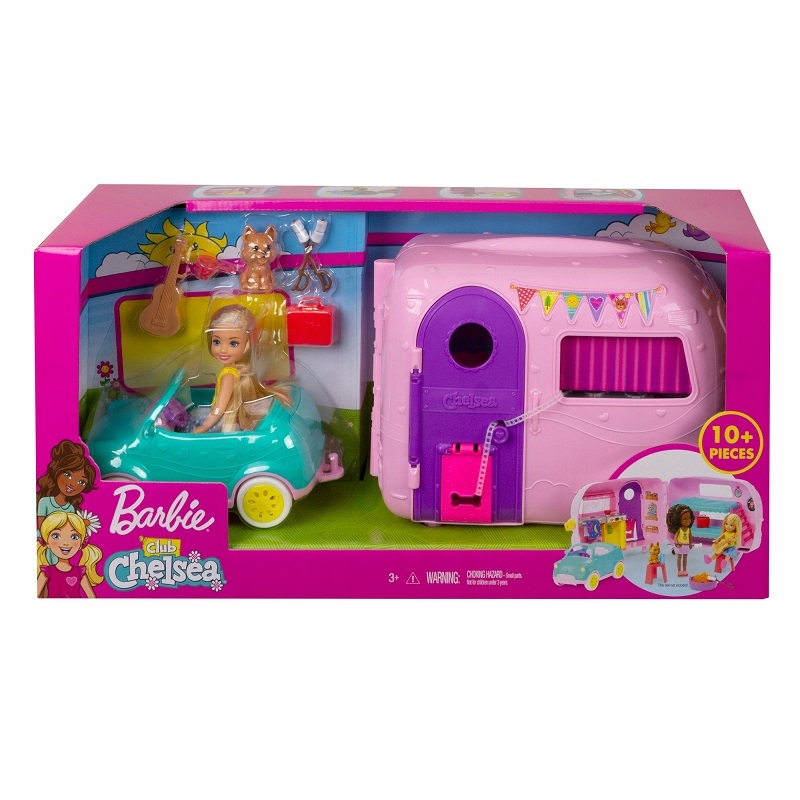 Barbie Chelsea Przyczepa Kempingowa + lalka FXG90 14823225138 Allegro.pl